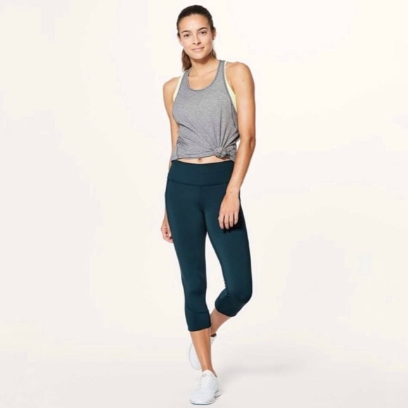 Lululemon Home Stretch Crop (19") Submarine - Picture 3 of 12